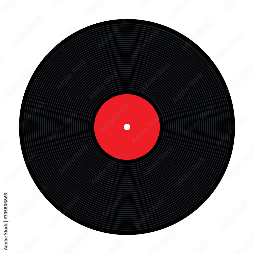 Vinyl record icon. Symbol of music, sound or gramophone. Sound playback or musician icon. Vinyl record icon. Symbol of music, sound or gramophone. Sound playback or musician icon.