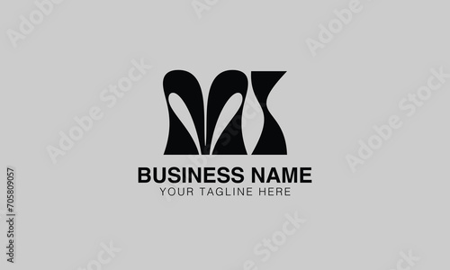 MI M mi initial logo | initial based abstract modern minimal creative logo, vector template image. luxury logotype logo, real estate homie logo. typography logo. initials logo