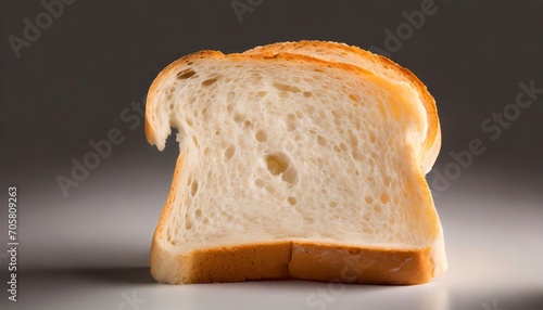 slice of white bread with center missing