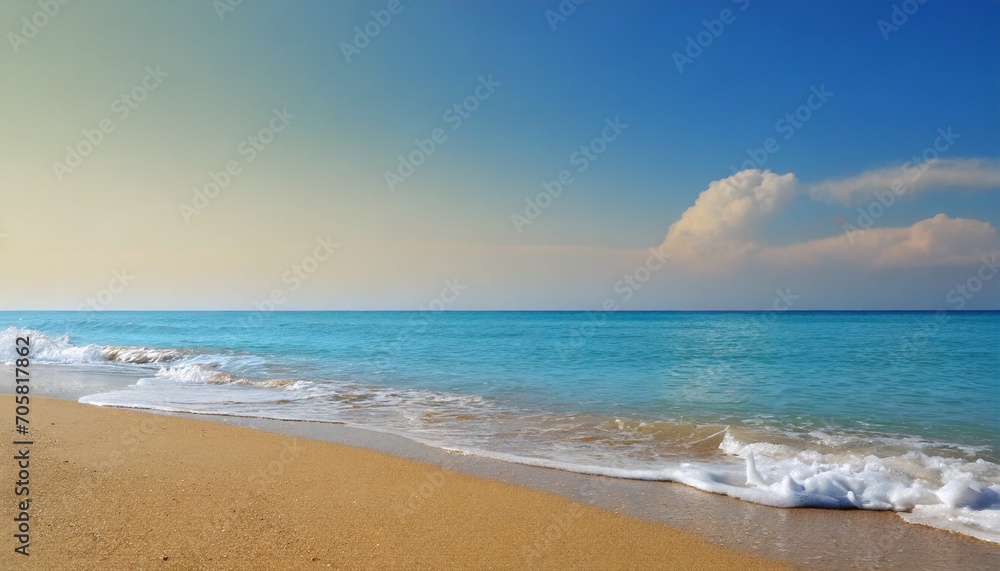 idyllic tropical sand beach background
