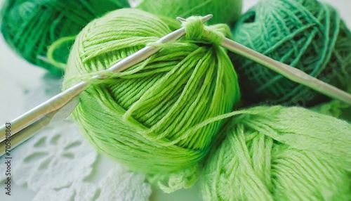 knitting yarn balls