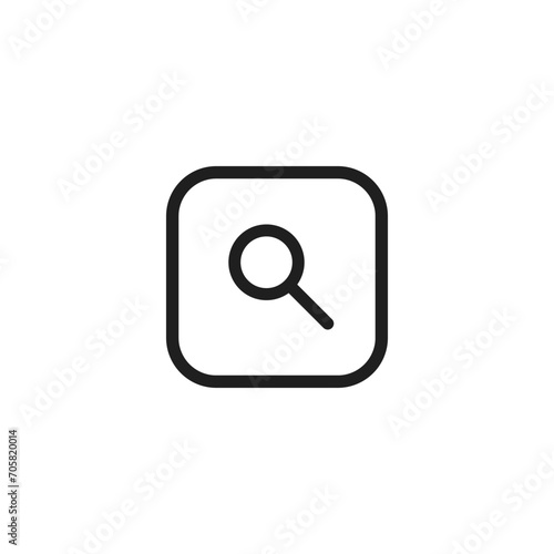 Magnifying glass or search icon 