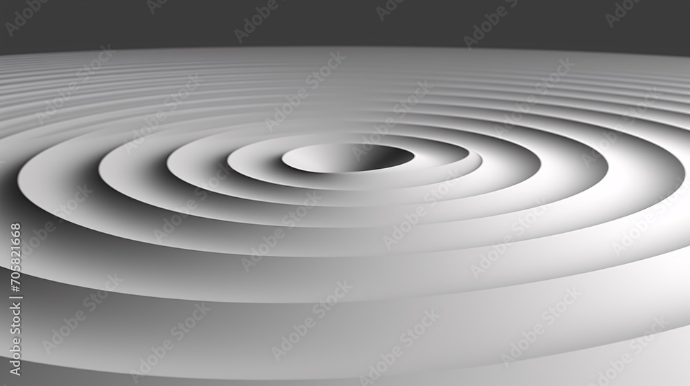 A Spiral Pattern on a Gray Background Generative AI A Spiral Pattern on a Gray Background Generative AI