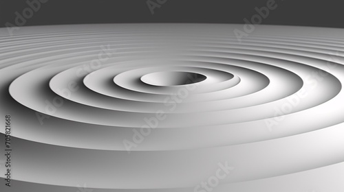 A Spiral Pattern on a Gray Background Generative AI