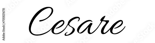 Cesare  - black color - name - ideal for websites, emails, presentations, greetings, banners, cards, books, t-shirt, sweatshirt, prints, cricut, silhouette,	 photo