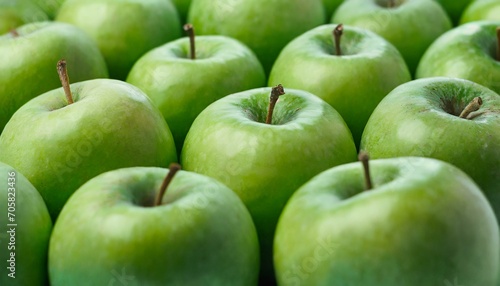 green apples background