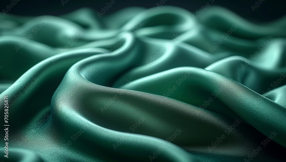 Satin Emerald Elegance
Satin Emerald Elegance