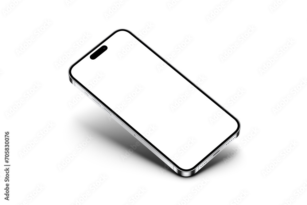Realistic Mobile Mockup 3d Rendering Realistic Mobile Mockup 3d Rendering