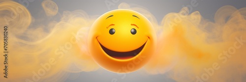 Happy Face Emoji Generative AI