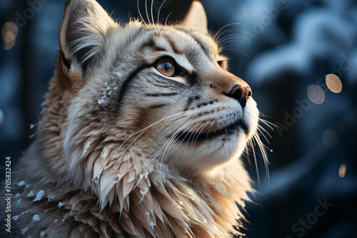 Cute lynx