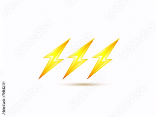 Lightning Bolt Symbol Generative AI