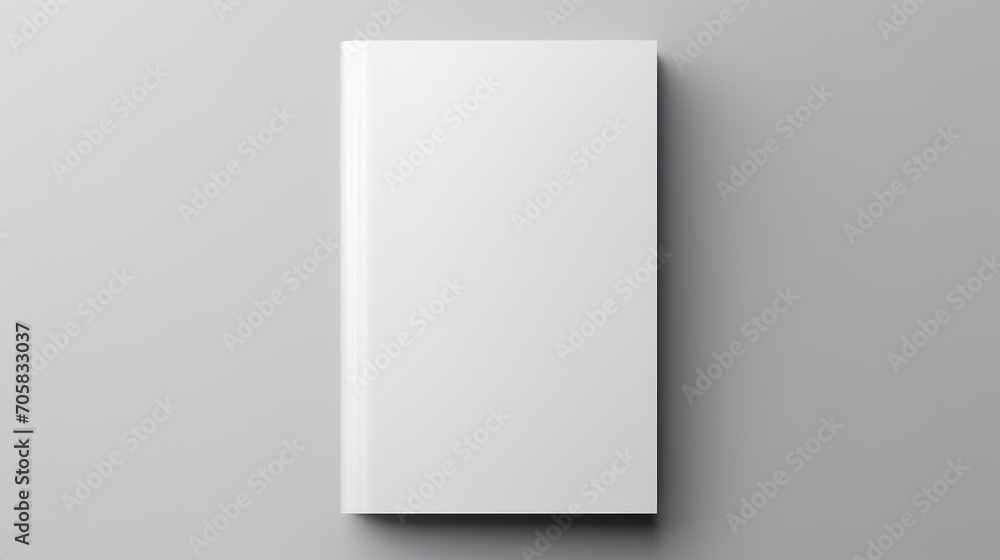 Notebook mockup, with place for your image, text or corporate identity details. Blank mock up with shadow on transparent background. Vector illustration. generative ai Notebook mockup, with place for your image, text or corporate identity details. Blank mock up with shadow on transparent background. Vector illustration. generative ai