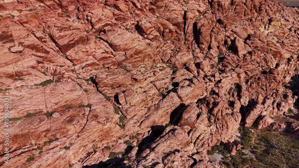 Flight over the Nevada Desert and its wonderful landscape and canyons - aerial photography Flight over the Nevada Desert and its wonderful landscape and canyons - aerial photography