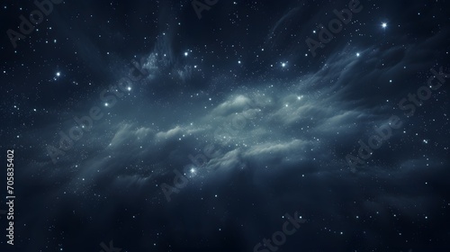 Stars in the night sky background