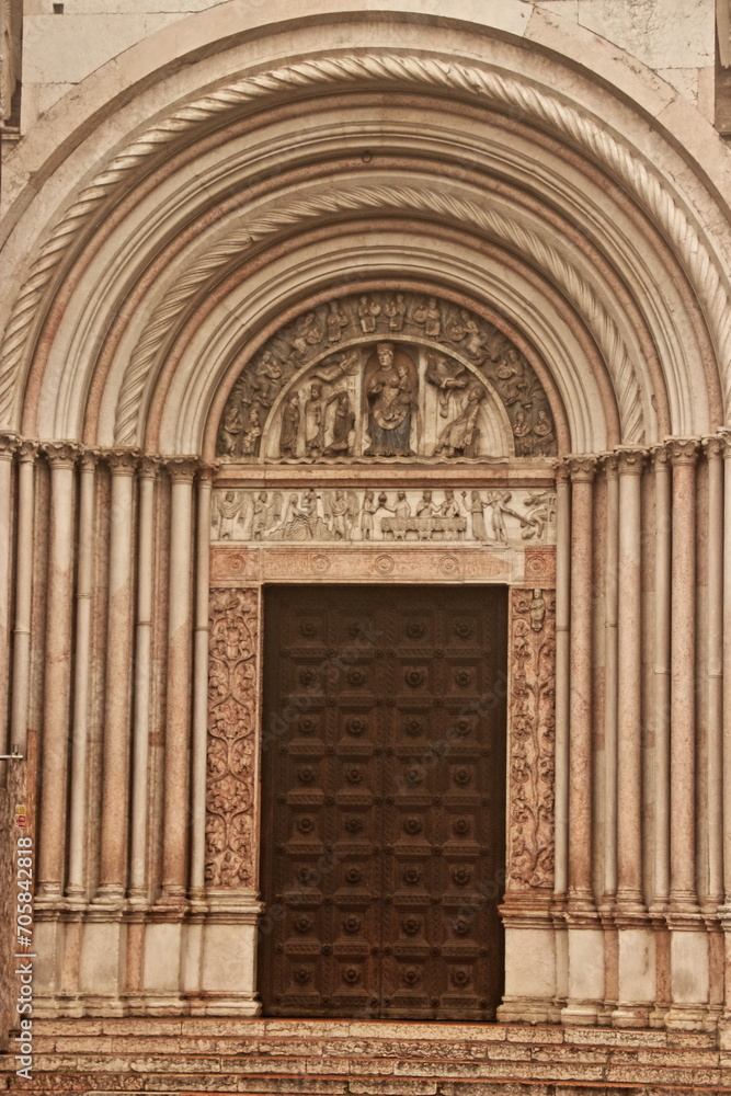 Cattedrale di Parma in Emilia Romagna, Italia