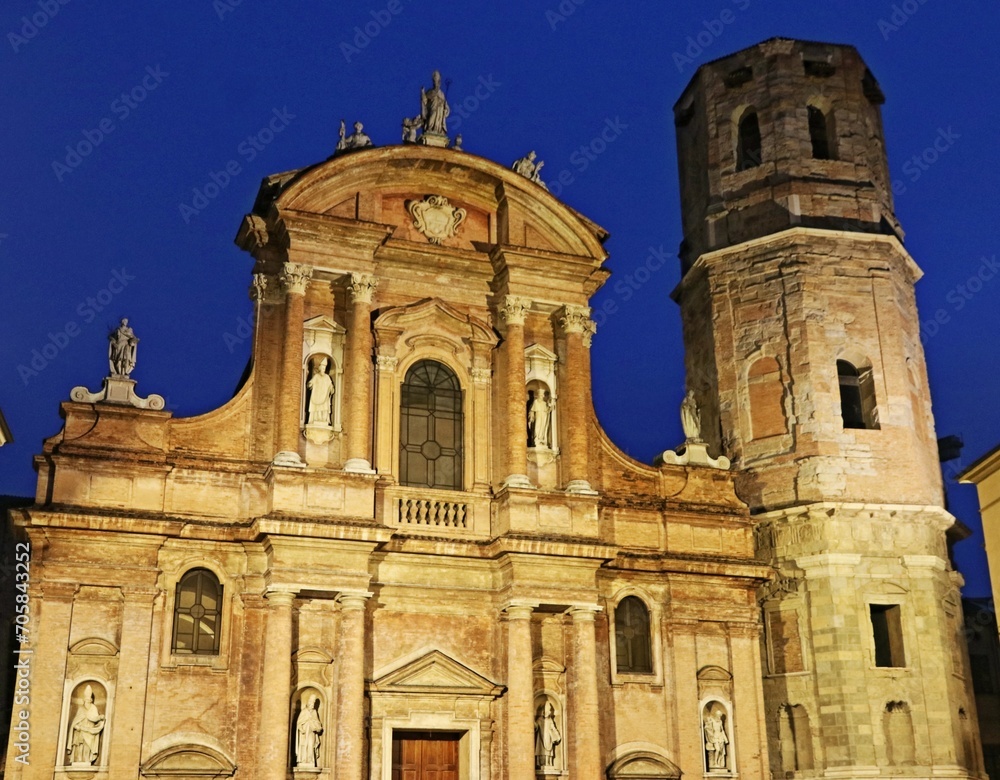 Centro storico di Reggio Emilia, la città del Tricolore in Emilia Romagna, Italia
