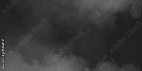 Black realistic fog or mist,cloudscape atmosphere realistic illustration liquid smoke rising mist or smog soft abstract,before rainstorm gray rain cloud reflection of neon hookah on,lens flare. 