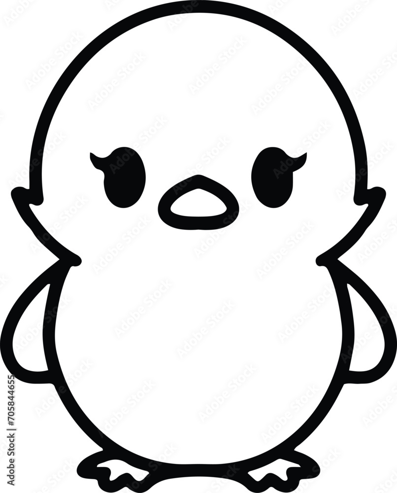 cute bird simple line drawing cute bird simple line drawing