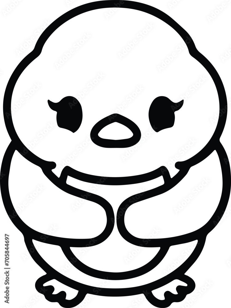 cute bird simple line drawing cute bird simple line drawing