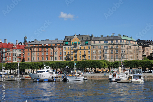 Sweden, the city of Stockholm and the Baltic sea