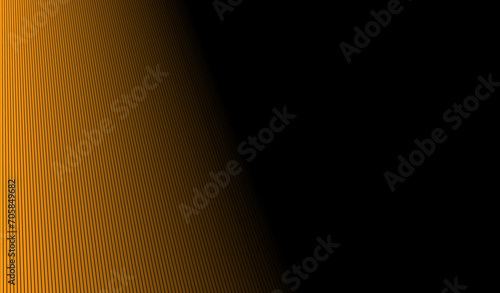 Diagonale orange Streifen mit Farbverlauf auf schwarzerm Hintergrund