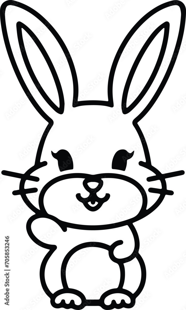 cute easter bunny cute easter bunny