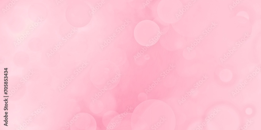 Bright abstract pink bokeh background