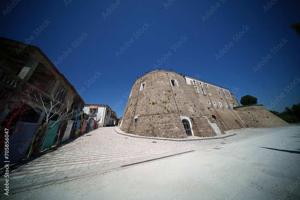 Apice Vecchio, old abandoned village in Benevento province, Italy Apice Vecchio, old abandoned village in Benevento province, Italy