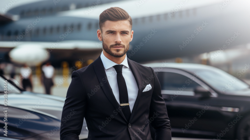 Hombre adulto de negocios. Hombre adulto de negocios.