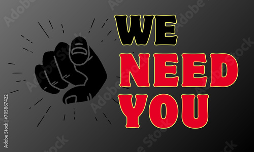 We Need You: Join Our Team and Make a Difference, PNG