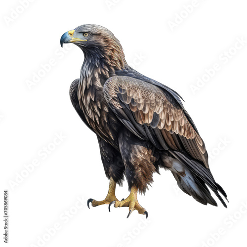 eagle bird - Bird of prey, symbolizing freedom and America on transparent background