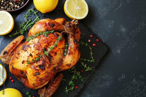 Rotisserie Chicken with Herbs and Lemon photo