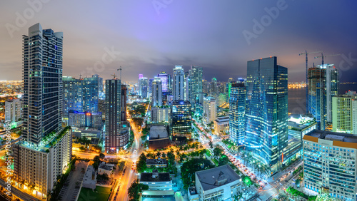 Miami, Florida, USA Downtown Cityscape photo