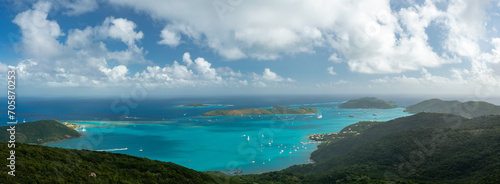 Fototapeta Naklejka Na Ścianę i Meble -  Virgin Gorda in the British Virgin Islands of the Carribean