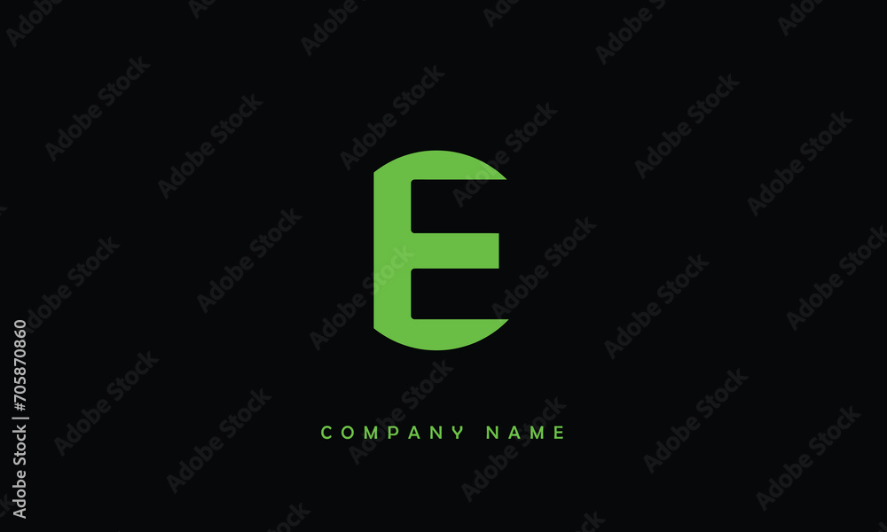 E, E Abstract Letter Logo Monogram E, E Abstract Letter Logo Monogram