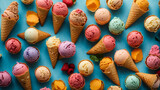  ice cream background pattern 