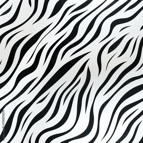 Trendy zebra skin pattern vector fashionable zebra skin background with a modern touch.