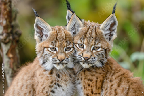 The playful and adorable expressions of lynx cubs up close © Venka