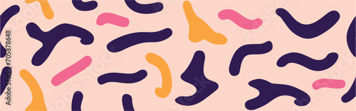 Vector illustration. Modern abstract color backdrop. Vector illustration for posters social media templates. Seamless.