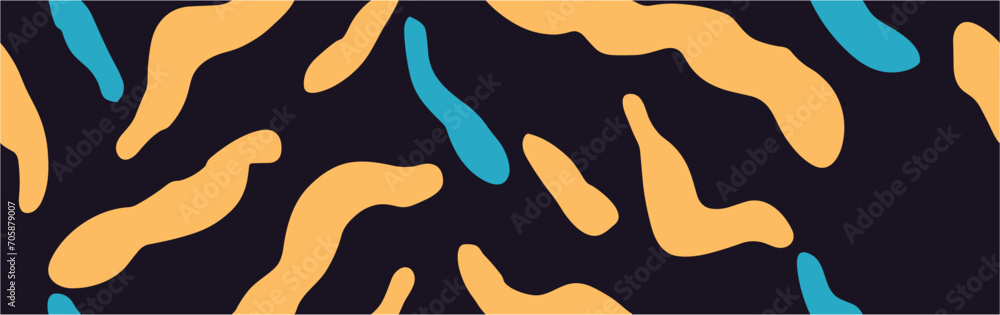 Square format. Design for prints, posters, cards, etc. Abstract contemporary template with natural floral motif. Hipster style 80s-90s. Seamless. Square format. Design for prints, posters, cards, etc. Abstract contemporary template with natural floral motif. Hipster style 80s-90s. Seamless.