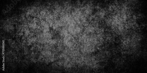 Abstract Empty surreal room wall or concrete texture, Stone black texture background with grainy scratches, Black or dark gray rough grainy black grunge texture, dark concrete floor old grunge texture