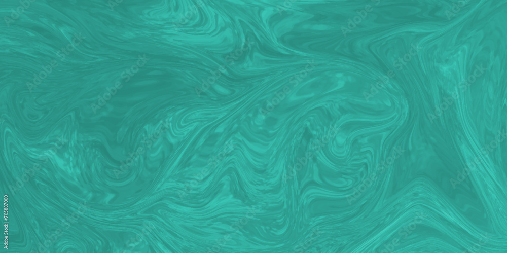 Liquify Swirl mint Color Art Abstract Pattern mint marble texture and background for design .glossy liquid acrylic paint texture background design .