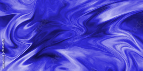 Liquify Swirl blue Color Art Abstract Pattern blue marble texture and background for design .glossy liquid acrylic paint texture background design .