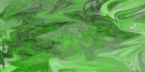 Liquify Swirl green and gray Color Art Abstract Pattern green and gray marble texture and background for design .glossy liquid acrylic paint texture background design .