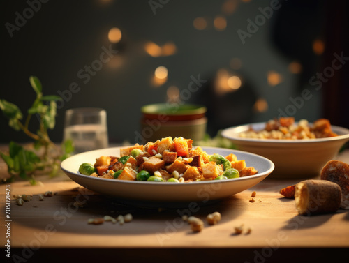 Gourmet Butternut Squash Stuffing with Herbs