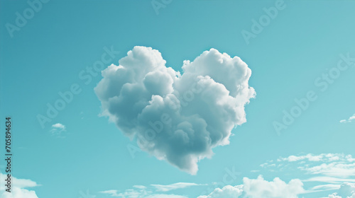 heart shaped cloud