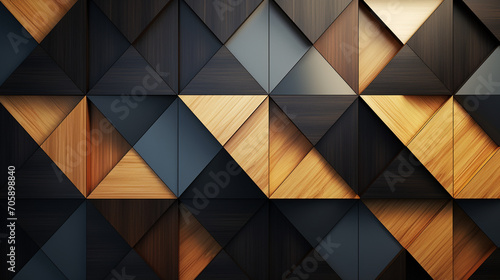 Geometric Elegance: Intricate geometric patterns forming a visually appealing abstract backdrop, leaving room for product displays or text, Background, Copy Space