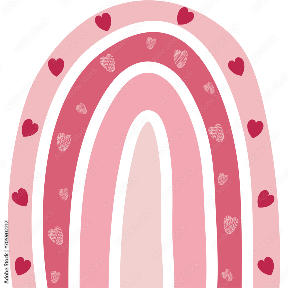 Happy Valentine's day concept, organic rainbows. Happy Valentine's day concept, organic rainbows.