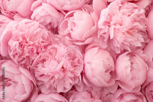 Fototapeta Naklejka Na Ścianę i Meble -  Background of pink peony flowers