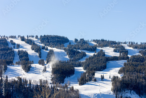 Ski Runs on Vail Mountain Ski Resort photo
